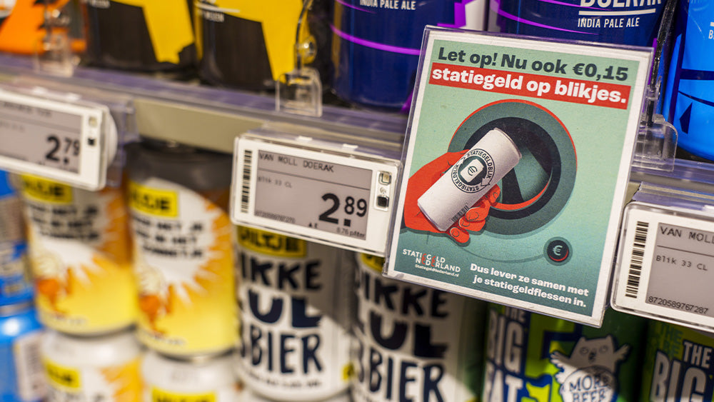 'Tijdelijk 5 cent extra statiegeld terugkrijgen bij inleveren'