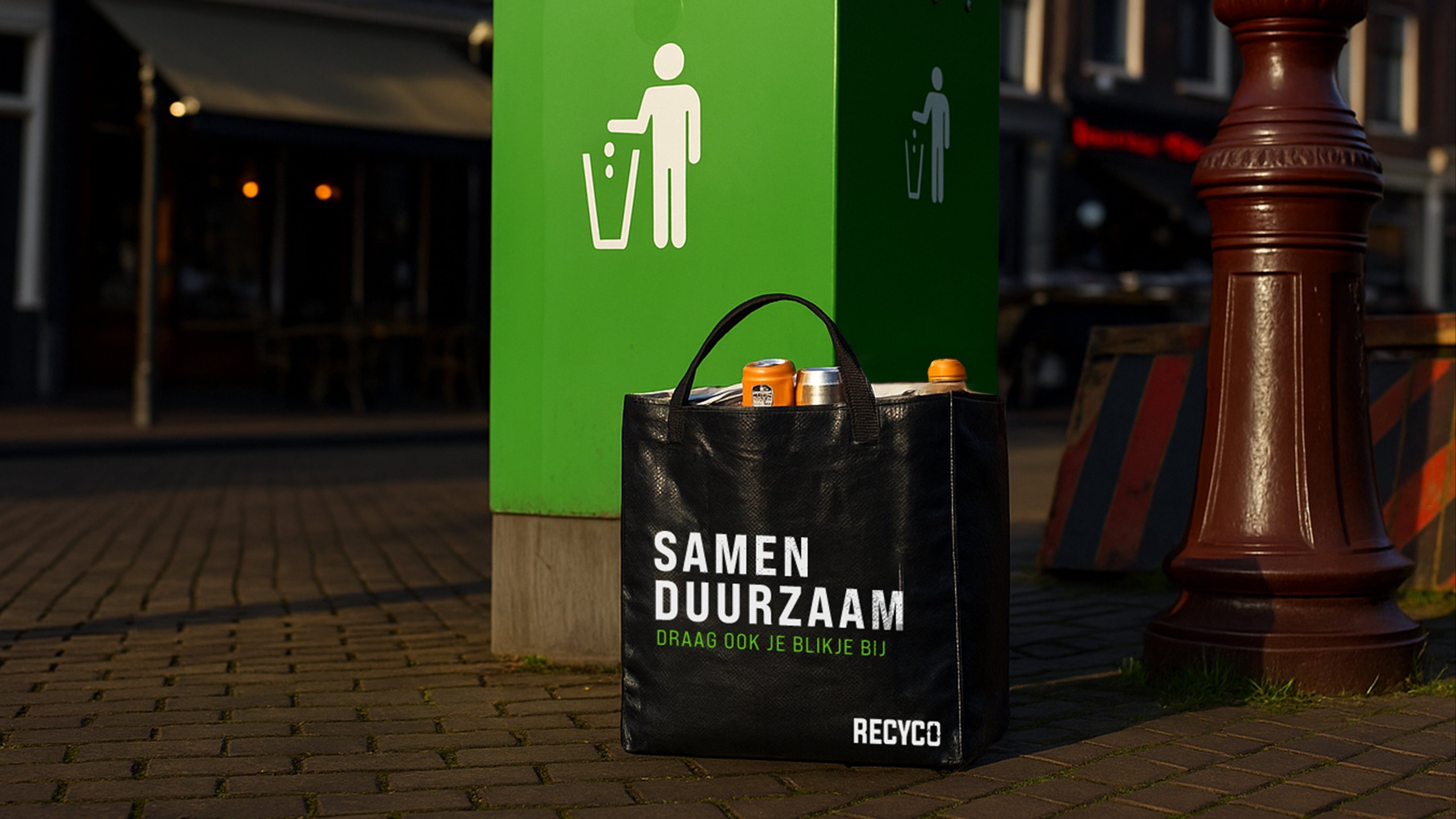 Recyco statiegeldtas – samen duurzaam